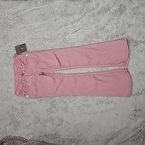 Kids Pink Corduroy Pants